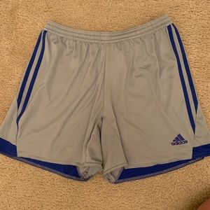 Unisex Adidas soccer shorts size large